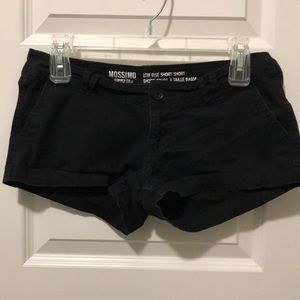Mossimo low rise short shorts
